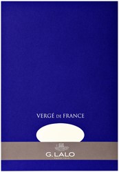 Bloc-notes Lalo A4 uni 100g 100 pages vergé blanc