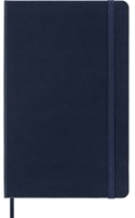 Carnet Moleskine large 210x130mm Couverture rigide ligné bleu saphir-2