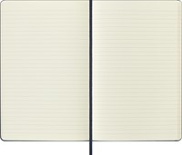Carnet Moleskine large 210x130mm Couverture rigide ligné bleu saphir-3