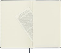 Carnet Moleskine large 210x130mm Couverture rigide ligné bleu saphir-1