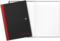 Cahier de notes Oxford Black n’ Red A4 96 feuilles carreau 5mm-2