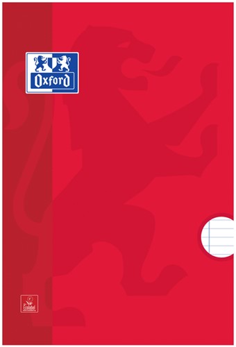 Cahier Oxford School A4 ligné 72 pages 80g assorti-3