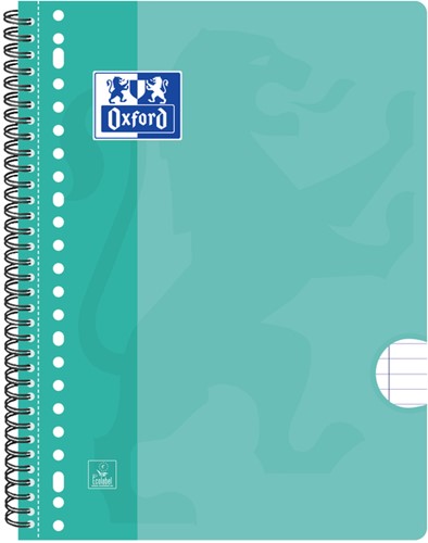 Bloc collège Oxford School A4+ 23 perf ligné 160 feuilles 80g assorti-2