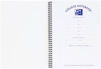 Bloc collège Oxford School A4+ 23 perf ligné 160 feuilles 80g assorti-3