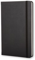 Carnet de notes Moleskine Large 130x210mm ligné couverture rigide noir-3