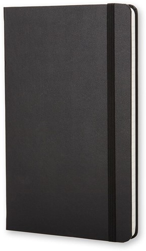 Carnet de notes Moleskine Large 130x210mm ligné couverture rigide noir-3