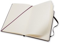 Carnet de notes Moleskine Large 130x210mm ligné couverture rigide noir-1