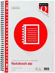 Collegeblok Quantore A4 Linie 23-Loch 100-Blatt 70gr