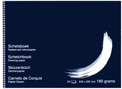 Bloc croquis Papyrus 240x320mm 160g 24 feuilles