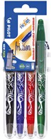 Roller PILOT FriXion Set2Go Medium basique assorti 4 pièces