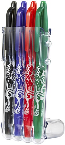 Roller PILOT FriXion Set2Go Medium basique assorti 4 pièces-2