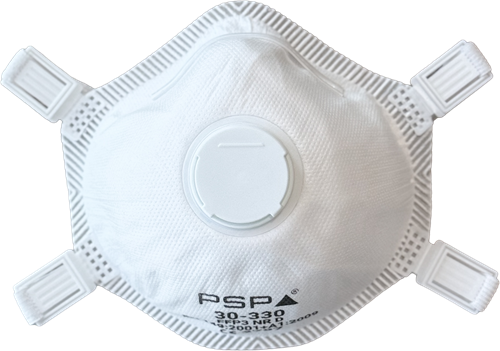 PSP 30-330 FFP3 stofmasker met ventiel