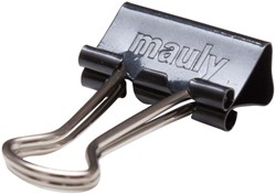 Büroklammer MAUL foldback 215 19mm schwarz 12 Stk