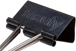 Büroklammer MAUL foldback 215 13mm schwarz 12 Stk