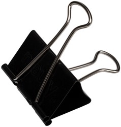 Papierklammer MAUL Foldback 215 schwarz 6 Stk