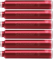 Cartouche d’encre Schneider DIN rouge boîte 6 pièces-2