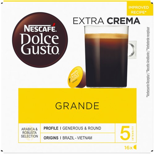 Koffiecups Dolce Gusto grande 16 stuks