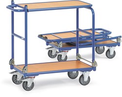 Folding table cart KW 4 Loading area 720 x 450 mm