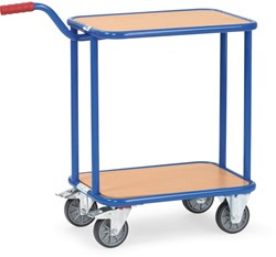 Rolplateau met duwstang KF 33 2 Laadvlakken 600 x 450 mm
