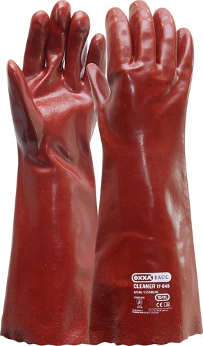 OXXA Cleaner 17-045 Handschoen Rood 10/XL - 450 mm