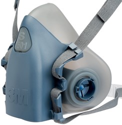 3M 7502 halfgelaatsmasker siliconen mt M Herbruikbare maskers siliconenrubber