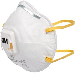 3M 8812 stofmasker FFP1 met ventiel 8812 stofmasker FFP1 met ventiel 8812 stofmasker FFP1 met ventiel