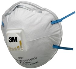 3M 8822 stofmasker FFP2 met ventiel 8822 stofmasker FFP2 met ventiel 8822 stofmasker FFP2 met ventiel