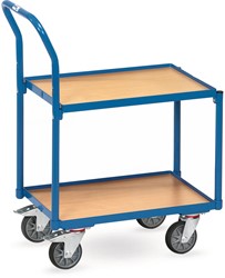 Eurobakken rolplateau met 2 etages 135400 Laadvlak 610 x 410 mm