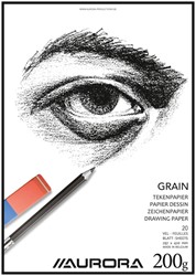Bloc à dessin Aurora A3 20 feuilles 200g papier Grain
