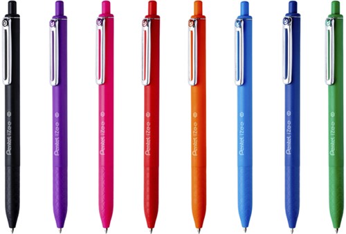 Balpen Pentel  iZee  BX470 set à 8 kleuren-2