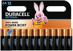 Battery Duracell Optimum 12x AA