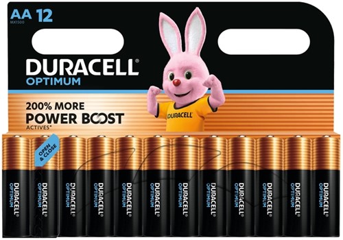 Battery Duracell Optimum 12x AA