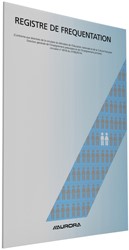 Registre de fréquentation Aurora Splendid A4 64 pages 80g Français