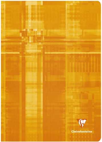 Cahier Clairefontaine A4 ligné 80 pages 90g assorti-3