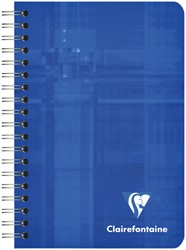 Carnet de notes Clairefontaine A7+ 95x140 carreau 5x5 100 pages 90g assorti
