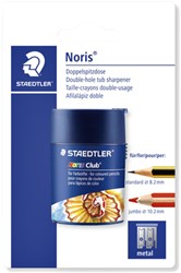 Taille-crayon Staedtler Noris Double avec réservoir blister