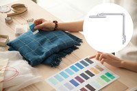Lampe de bureau MAULintro LED avec pince dimmable blanc-4