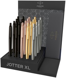 Stylo bille Parker Jotter XL Monochrome assorti Medium 20 pièces