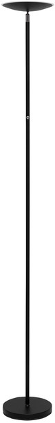 Tectake Vloerlamp Prisma Led - 5 Lichtmodi - 12 W - Dimbaar - Zwart