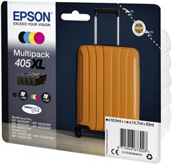 Ink cartridge Epson 405XL T05H64 black + 3 colors