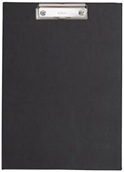 Klemmbrett MAUL A4 hoch + Einstecktasche PVC schwarz