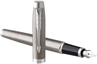 Stylo plume Parker IM Stainless Steel CT Medium-3