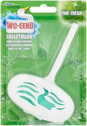 Bloc toilette WC-Eend avec support Pine Fresh