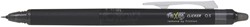 Roller PILOT FriXion Point Clicker Synergy Fin noir
