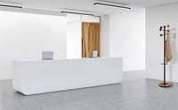 Garderobenständer Unilux Bora stehend bamboo schwarz-1