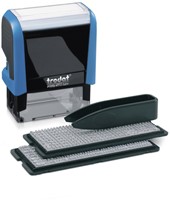 Textstempel Trodat Printy 4912 Typomatic-Schriftsatz und Pinzette