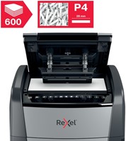 Papiervernietiger Rexel Optimum Auto+ 600X P4 snippers 4x30mm-7