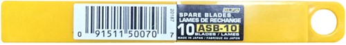 Lames de réserve Olfa 9mm étui 10 pièces-2
