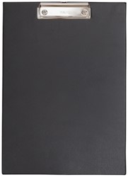 Klemmbrett MAUL A4 hoch + 2 Magnete Rückseite PVC schwarz