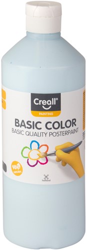 Gouache Creall Basic pastel bleu 500ml
